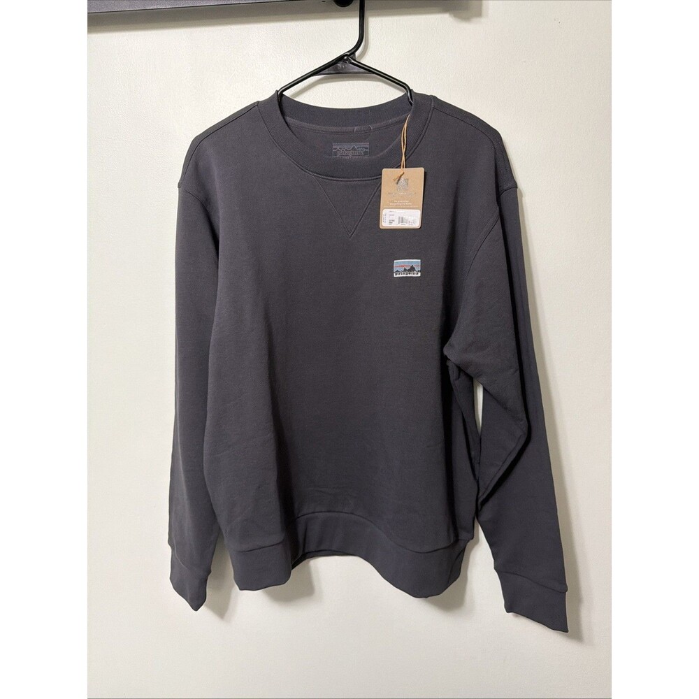 Patagonia Daily Crewneck Ink Black Sweatshirt Men's Size S NWT 22765